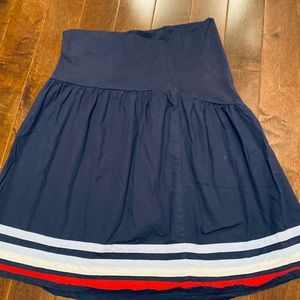 NWT Jojo Maman Bebe Nautical Maternity Skirt